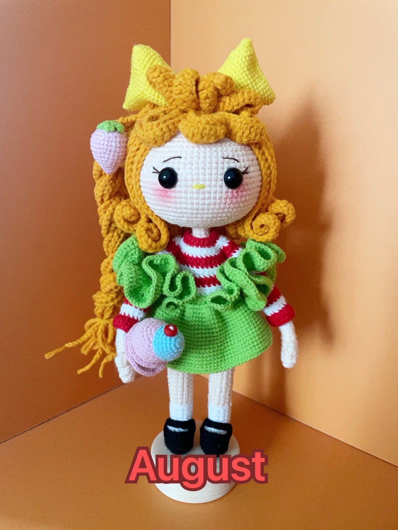 Handcrafted Wishing Doll Crochet Figurine (January to December and Elfs:)