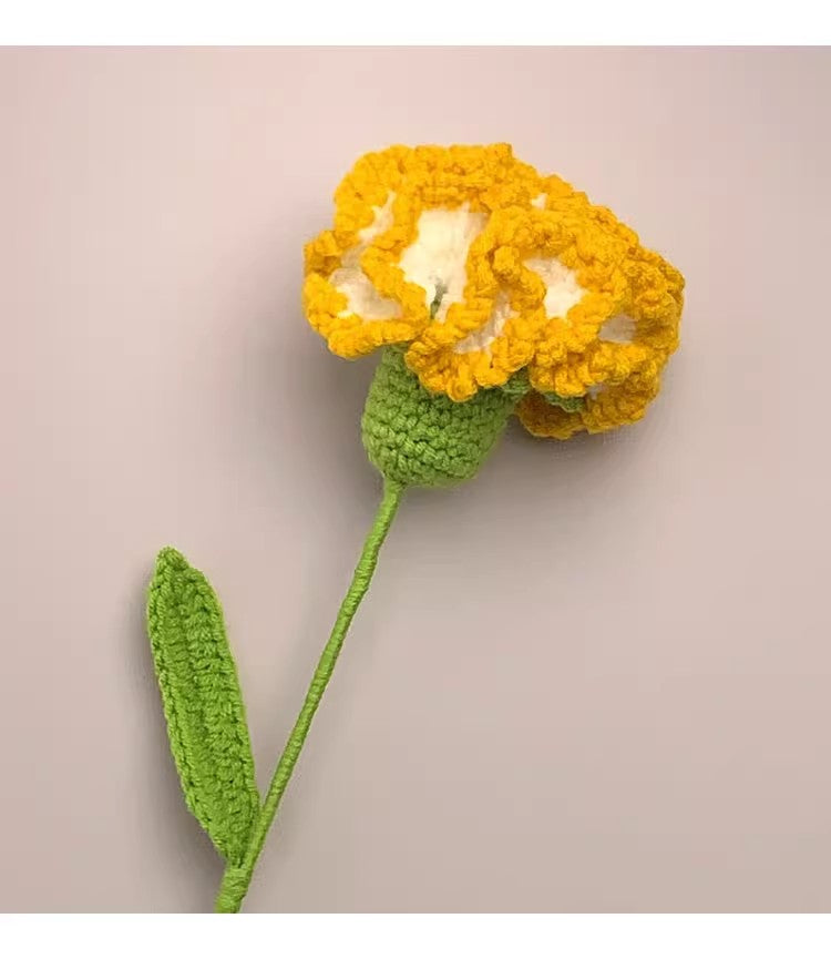 Carnation Bouquet--Handmade Crochet