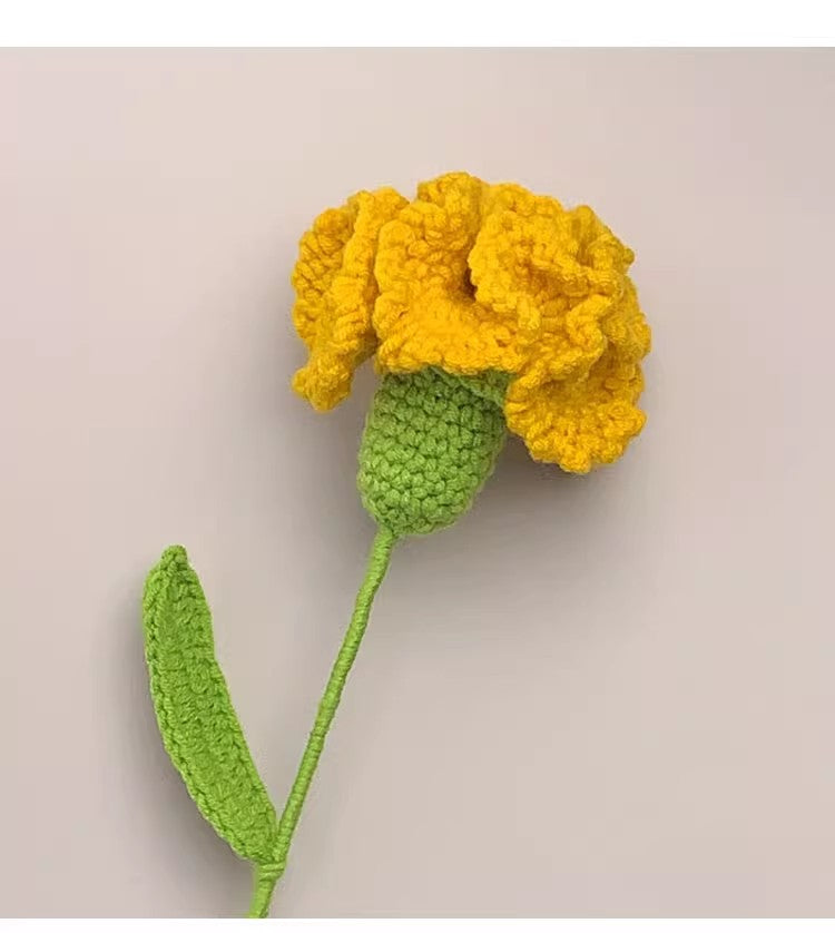 Carnation Bouquet--Handmade Crochet