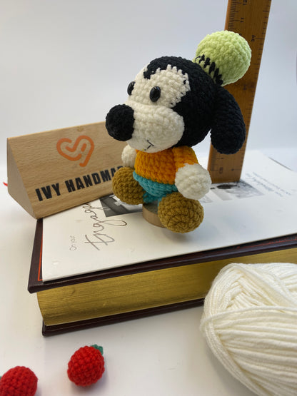 Mickey ,Minnie, Goofy, Pluto--Handmade Crochet