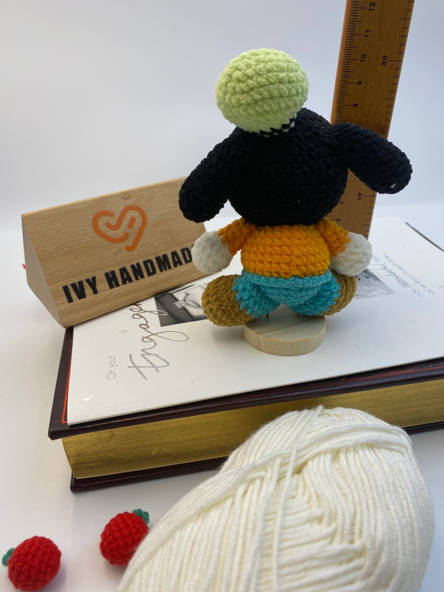 Mickey ,Minnie, Goofy, Pluto--Handmade Crochet