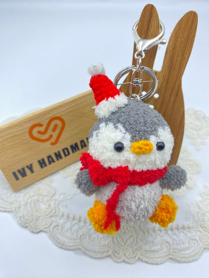 Penguin/Key Chain-Handmade Crochet