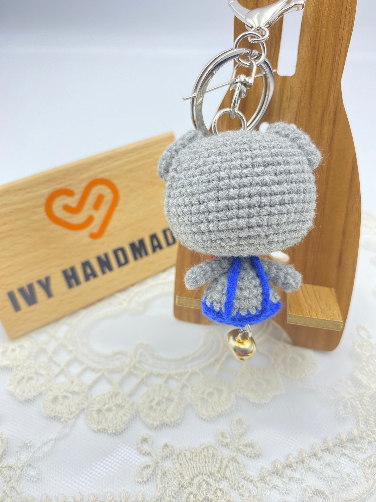 Mr pig/Mr Oinky/Key chain-Handmade Crochet
