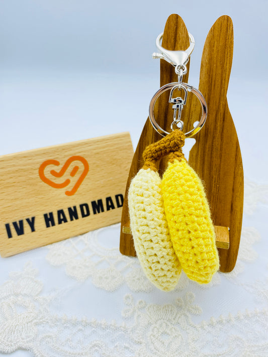 Banana/Key chain-Handmade Crochet