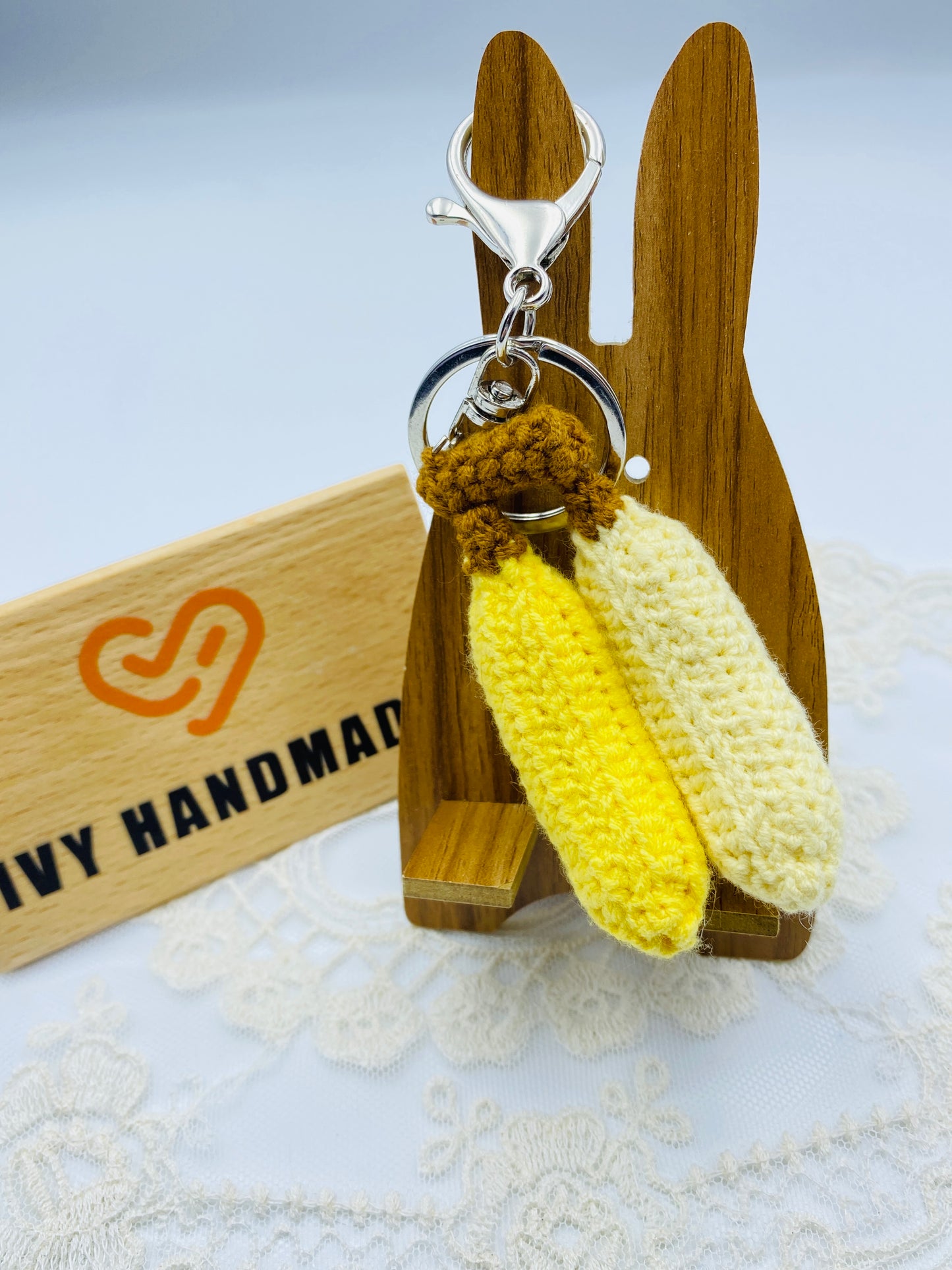 Banana/Key chain-Handmade Crochet