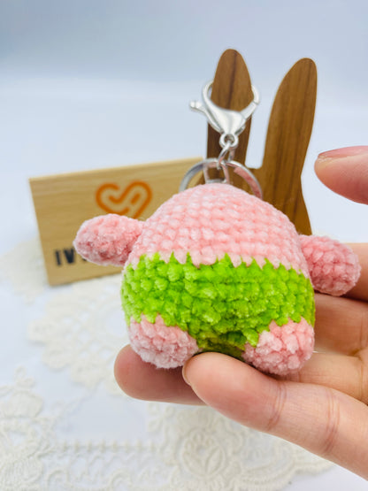 Patrick Star/Key chain-Handmade Crochet