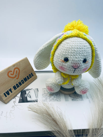 Granny Square Rabbit Bunny-Handmade Crochet