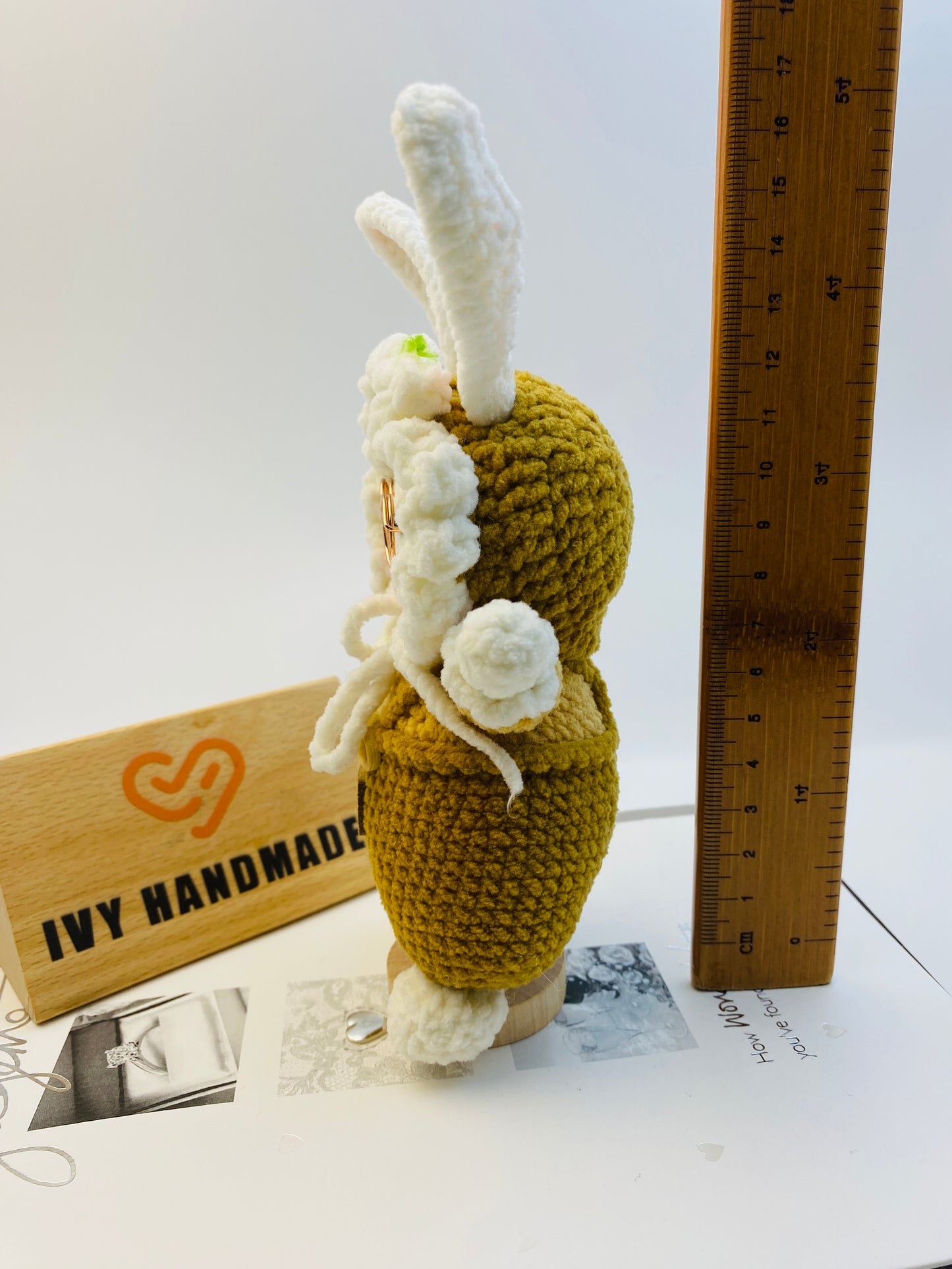 Bunny (The headscarf can be taken off)-Handmade Crochet