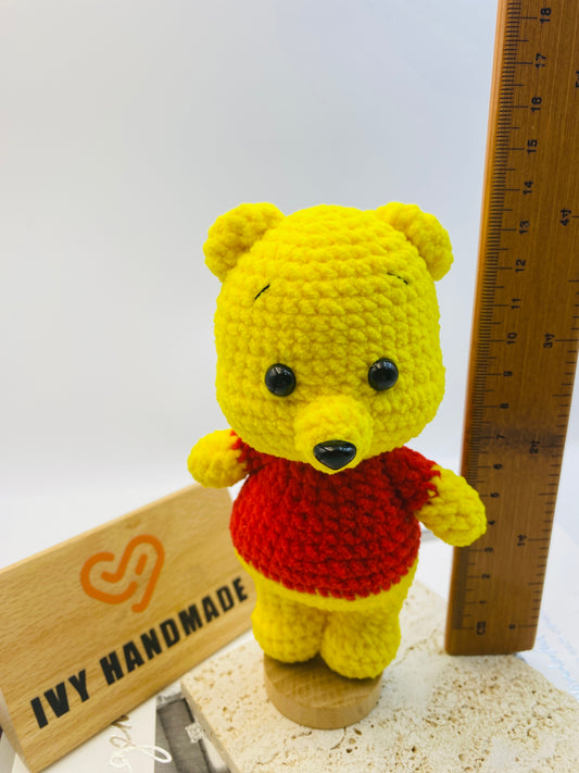 Winnie the Pooh(L)-Handmade Crochet