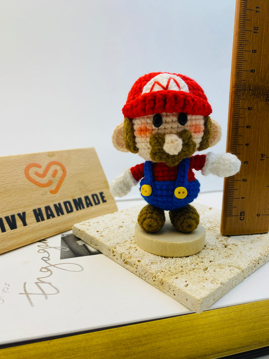 SuperMario/Cotton/Key Chain-Handmade Crochet