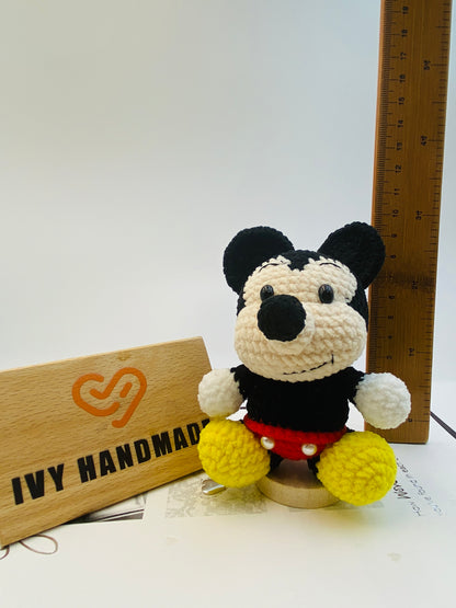 Mickey ,Minnie, Goofy, Pluto--Handmade Crochet