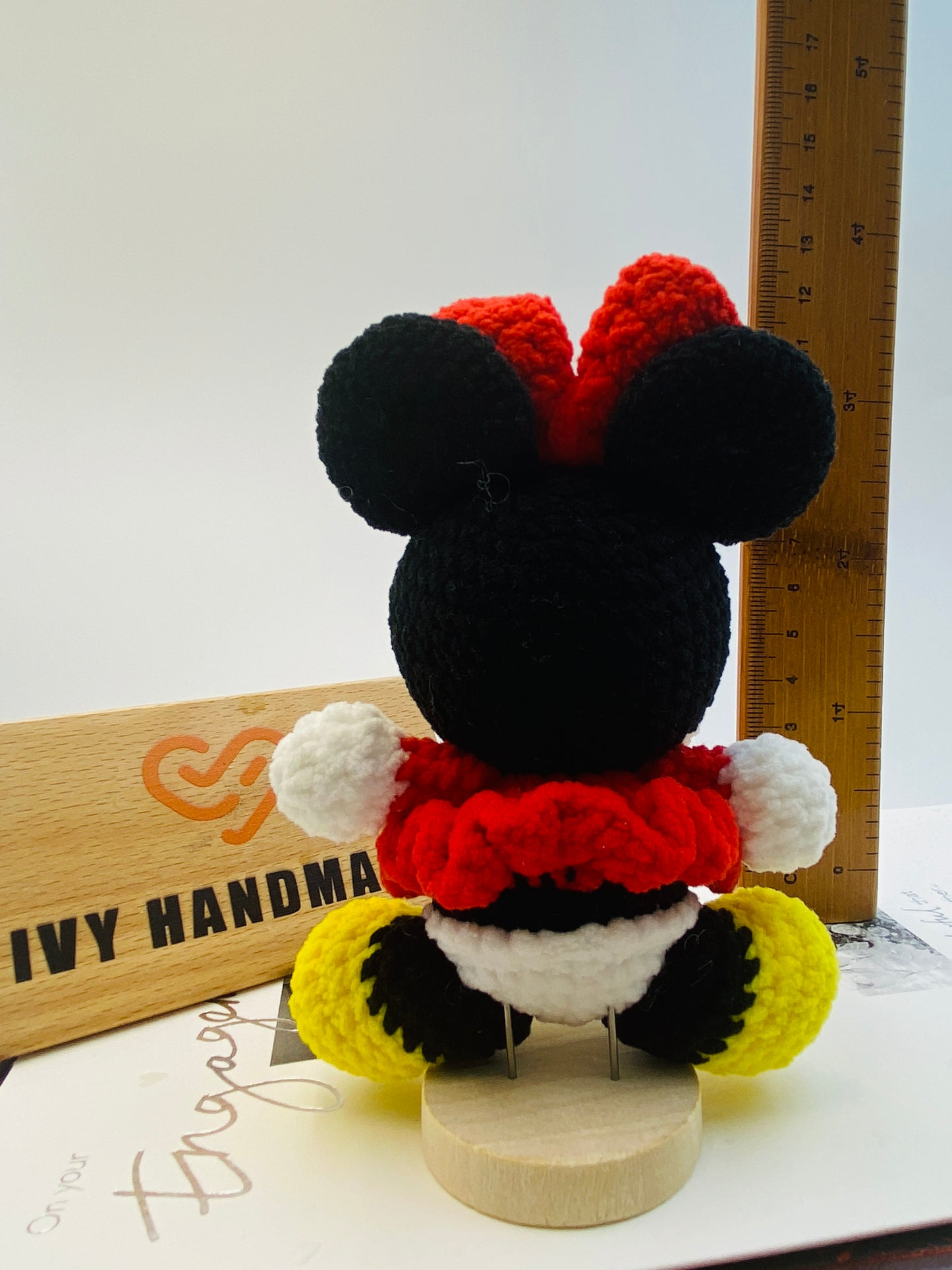 Mickey ,Minnie, Goofy, Pluto--Handmade Crochet