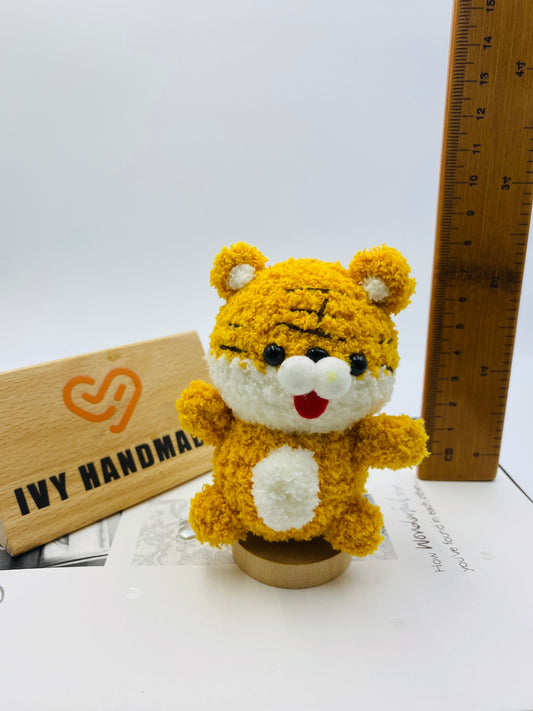 Yellow Tiger-Handmade Crochet