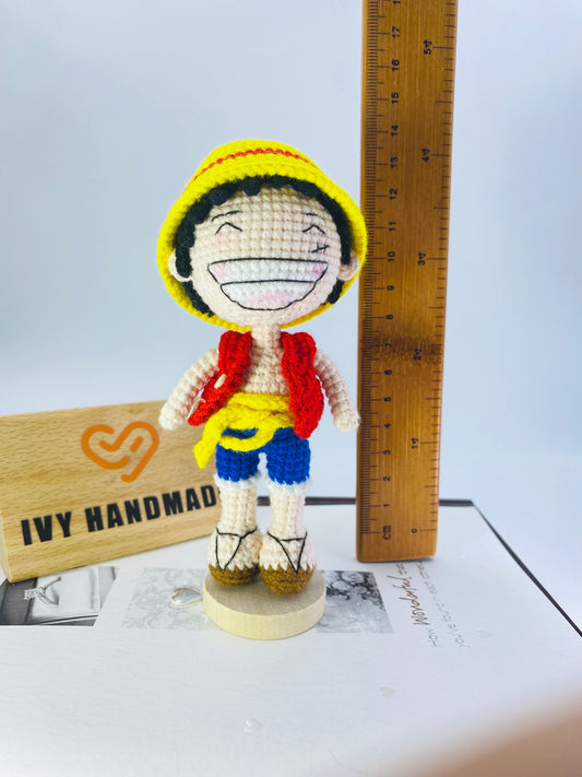One Piece Monkey·D·Luffy-Handmade Crochet