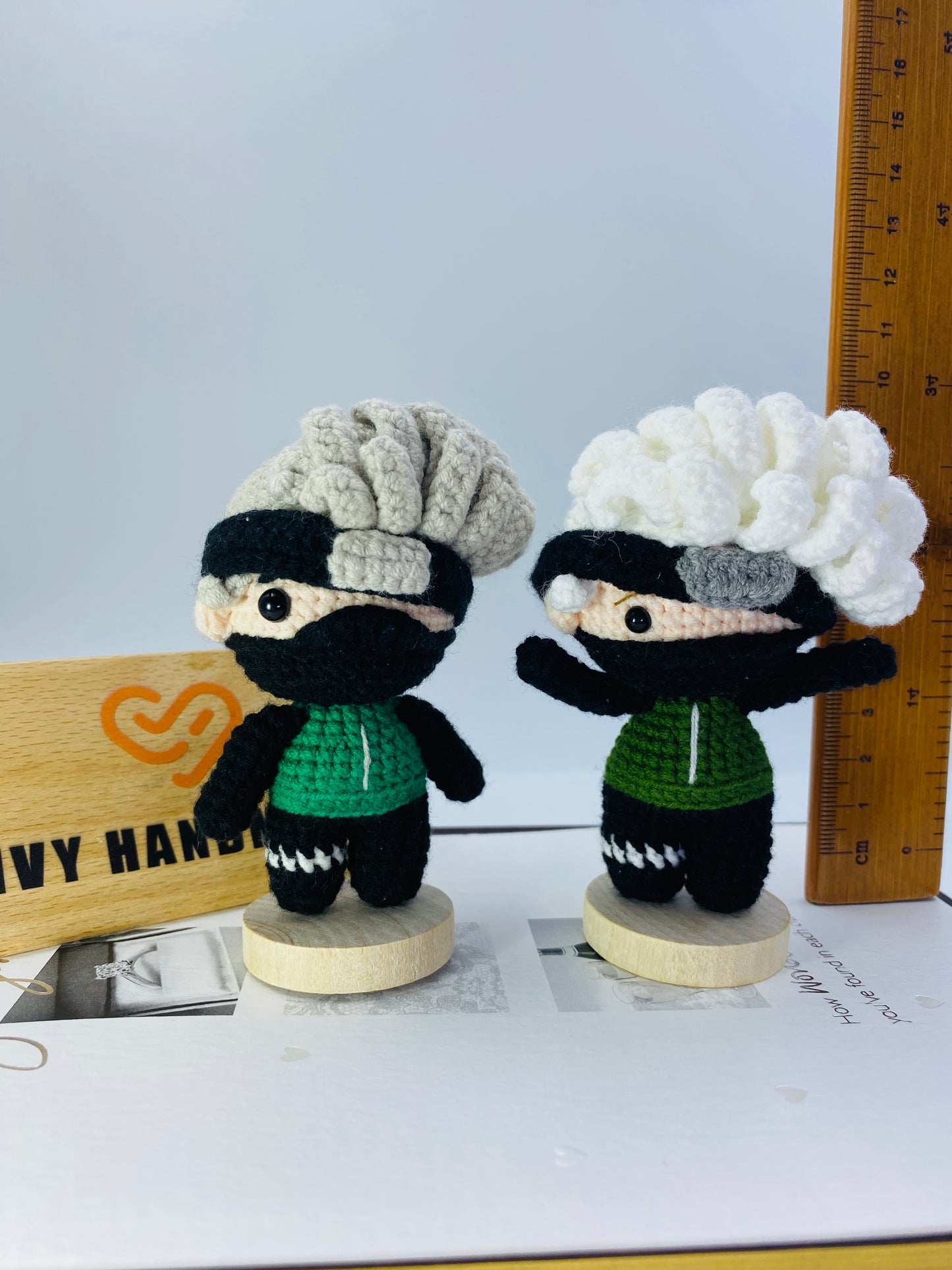《NARUTO》Hatake Kakashi/Key Chain -Handmade Crochet