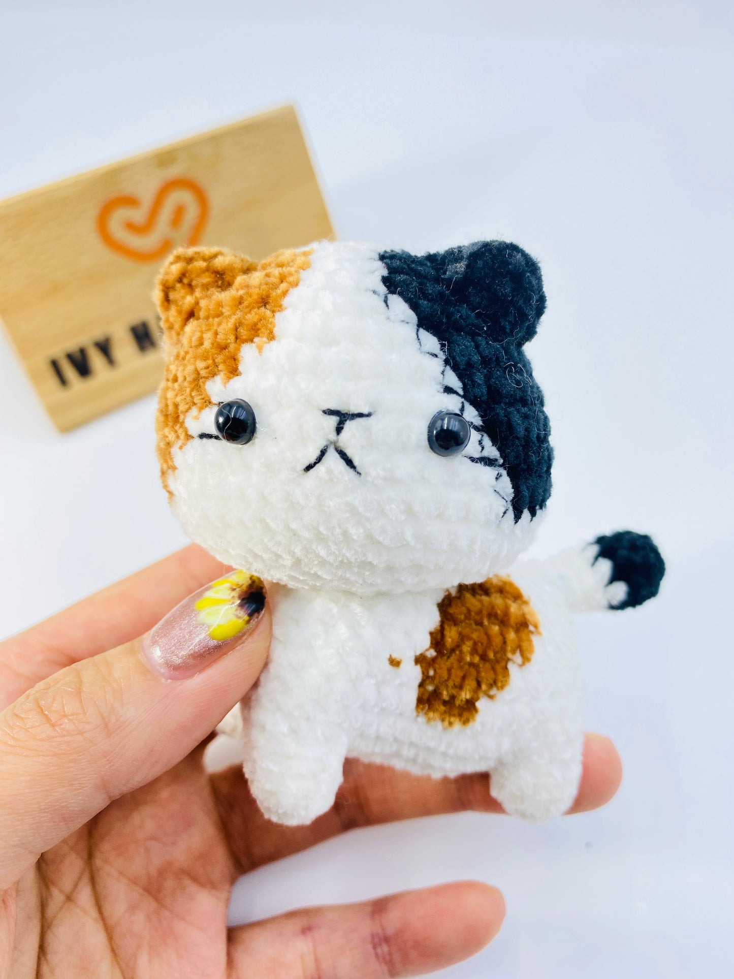 Cats/Key Chain-Handmade Crochet