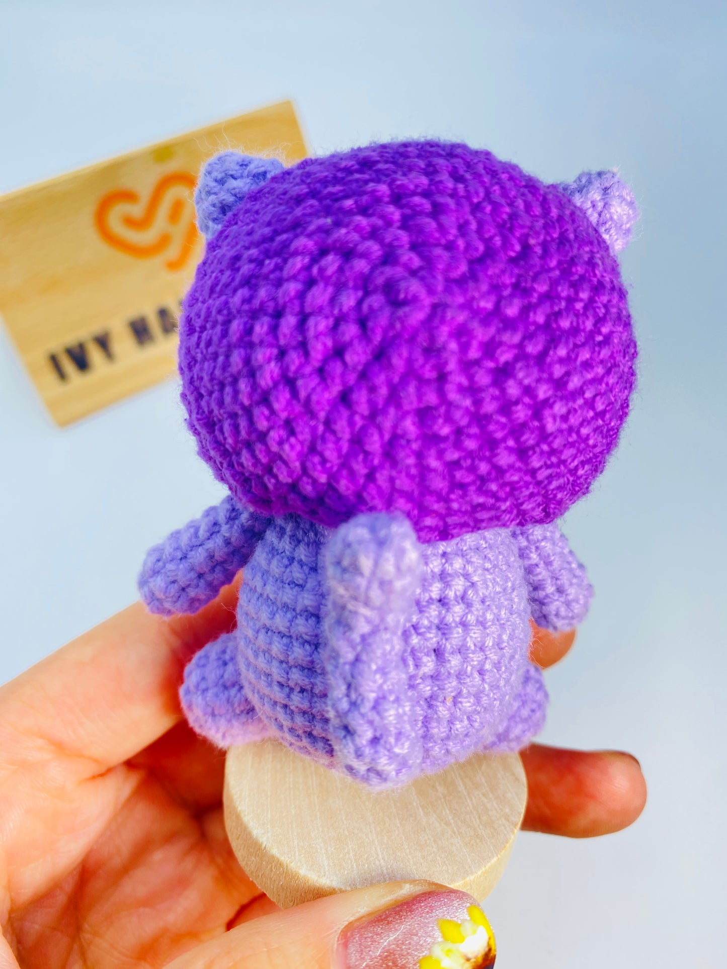 Cats with Hoodie/Key Chain-Handmade Crochet
