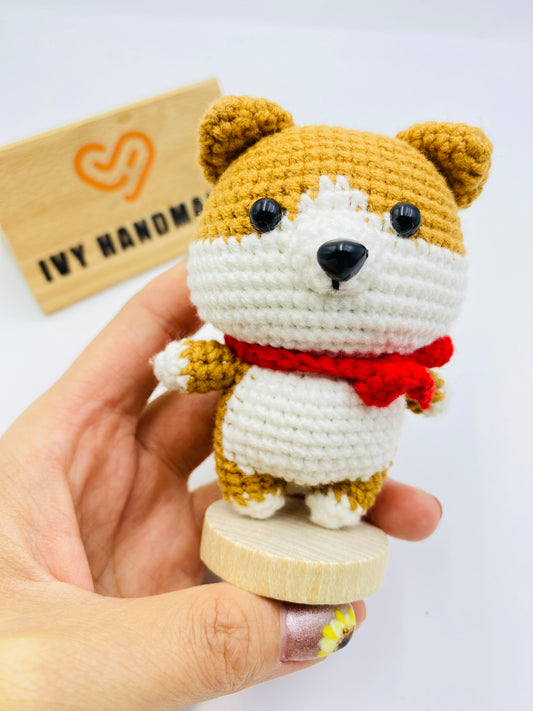 Corgi, Border Herder, Shiba Inu/ Dog-Handmade Crochet