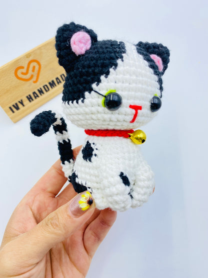 Cats/Key Chain-Handmade Crochet
