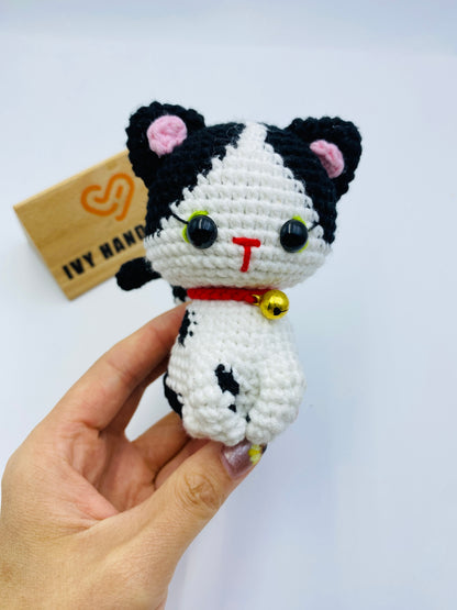 Cats/Key Chain-Handmade Crochet