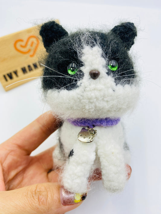 Fluffy Cats-Handmade Crochet