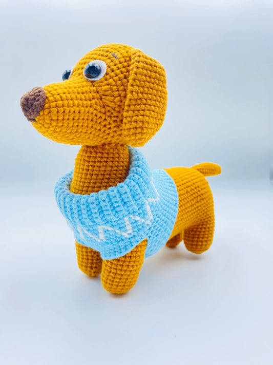 Sausage Dog-Handmade Crochet