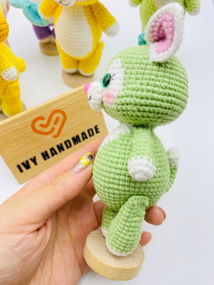 Duffy and friends(Cotton) (Can stand and sit)-Handmade Crochet