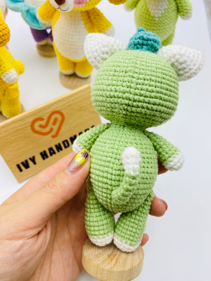 Duffy and friends(Cotton) (Can stand and sit)-Handmade Crochet