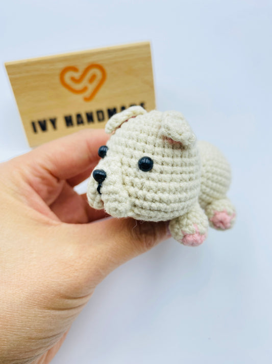 French BullDog-Handmade Crochet