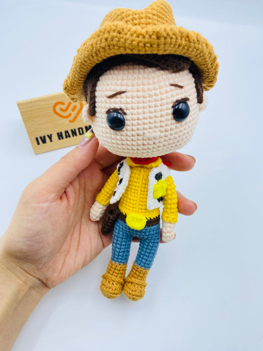 Toy Stroy -Woody-Handmade Crochet