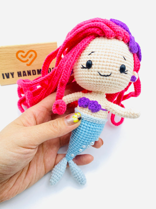 Red Hair MermaidHandmade Crochet