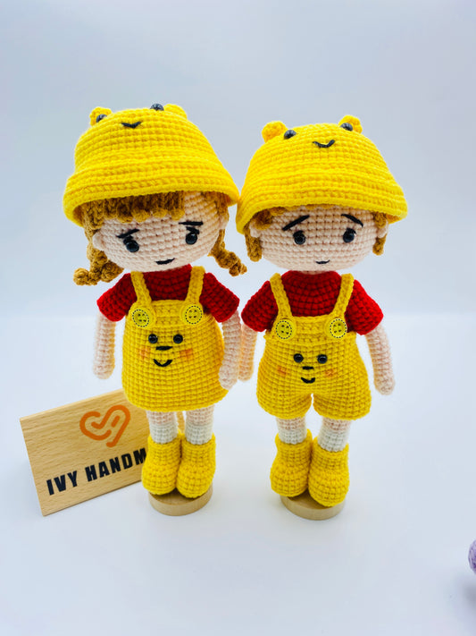 Boy and Girl-Handmade Crochet
