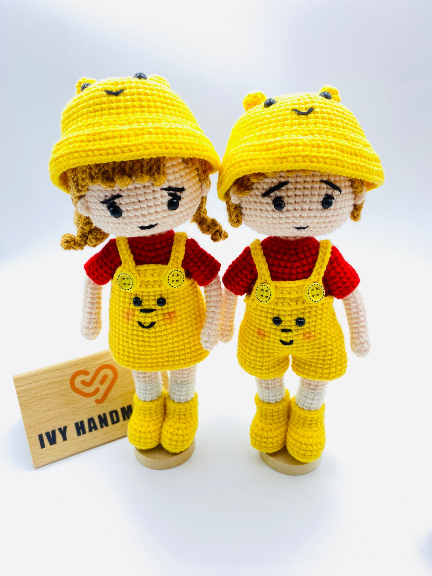 Boy and Girl-Handmade Crochet