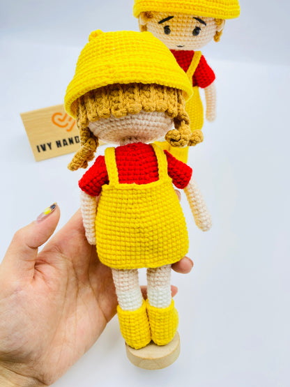 Boy and Girl-Handmade Crochet