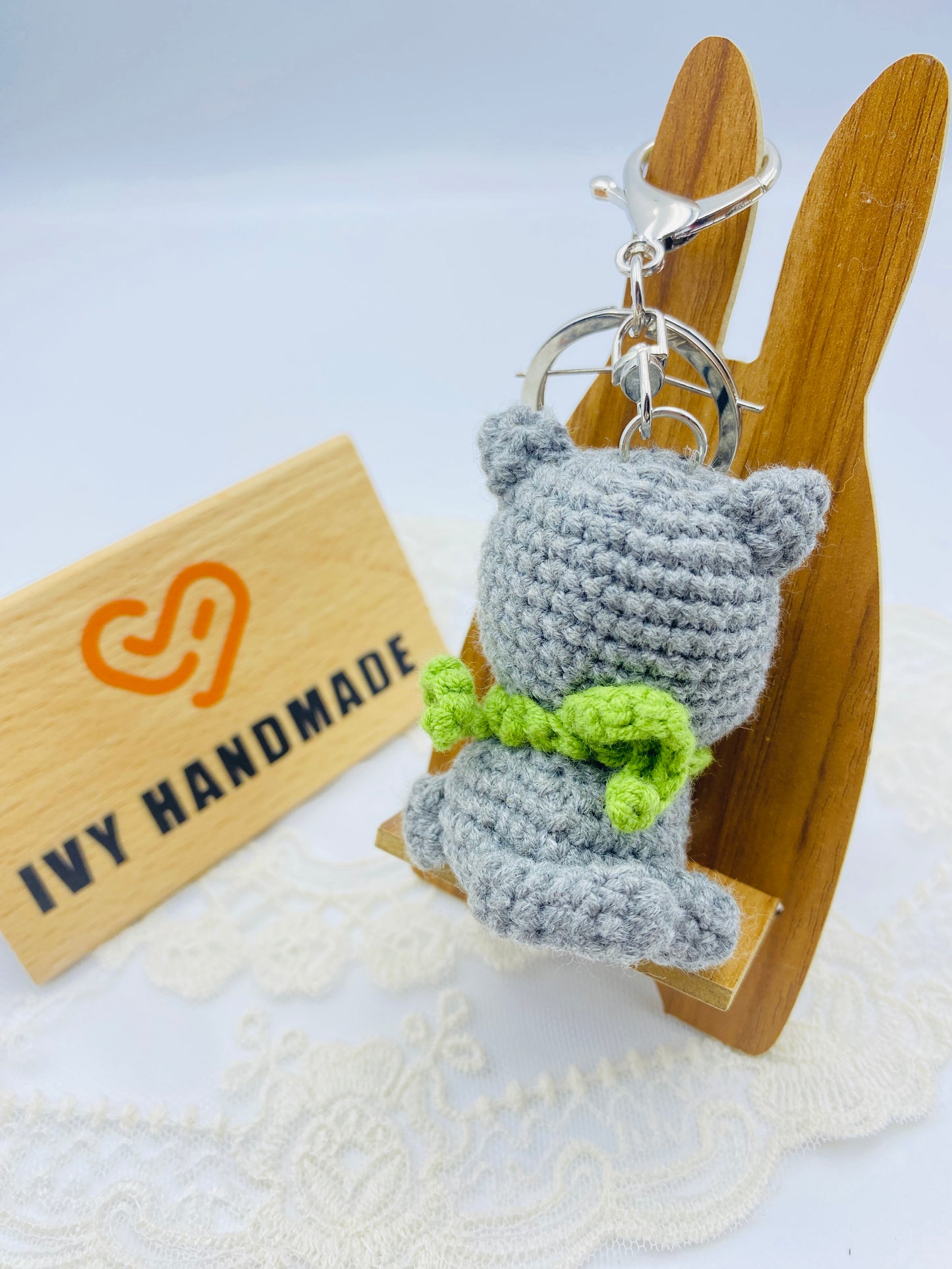 Cats/Cotton/key Chain-Handmade Crochet