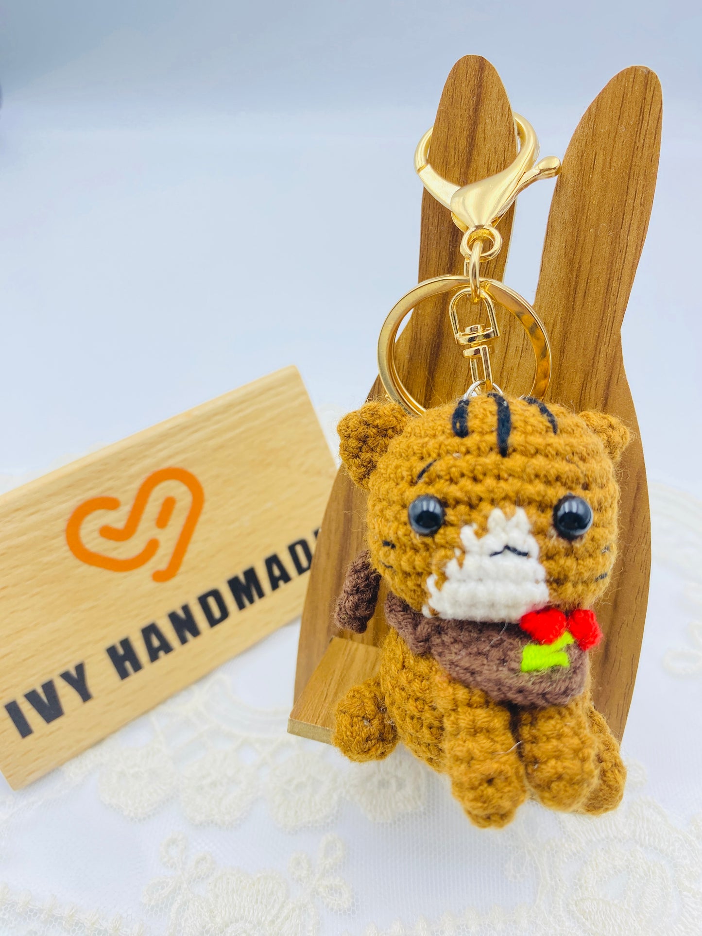 Cats/Cotton/key Chain-Handmade Crochet